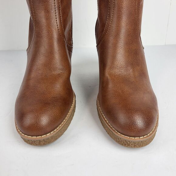 Zodiac Women’s Iggy Wedge Knee High Brown Boot Size 6.5 M - Picture 12 of 15